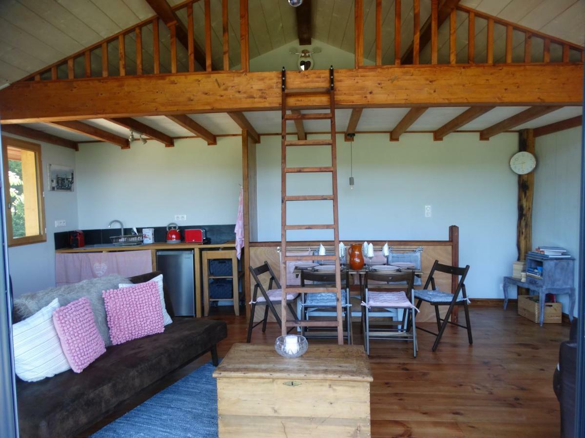 Gite colombe des bois Estadens Extérieur photo