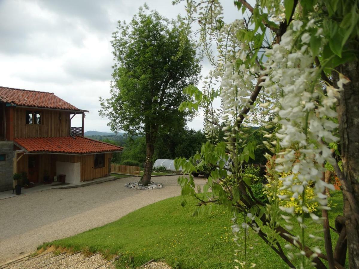Gite colombe des bois Estadens Extérieur photo